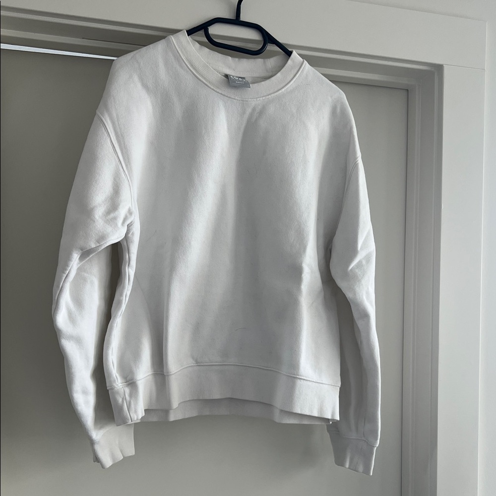 TNA White Crewneck Sweater
